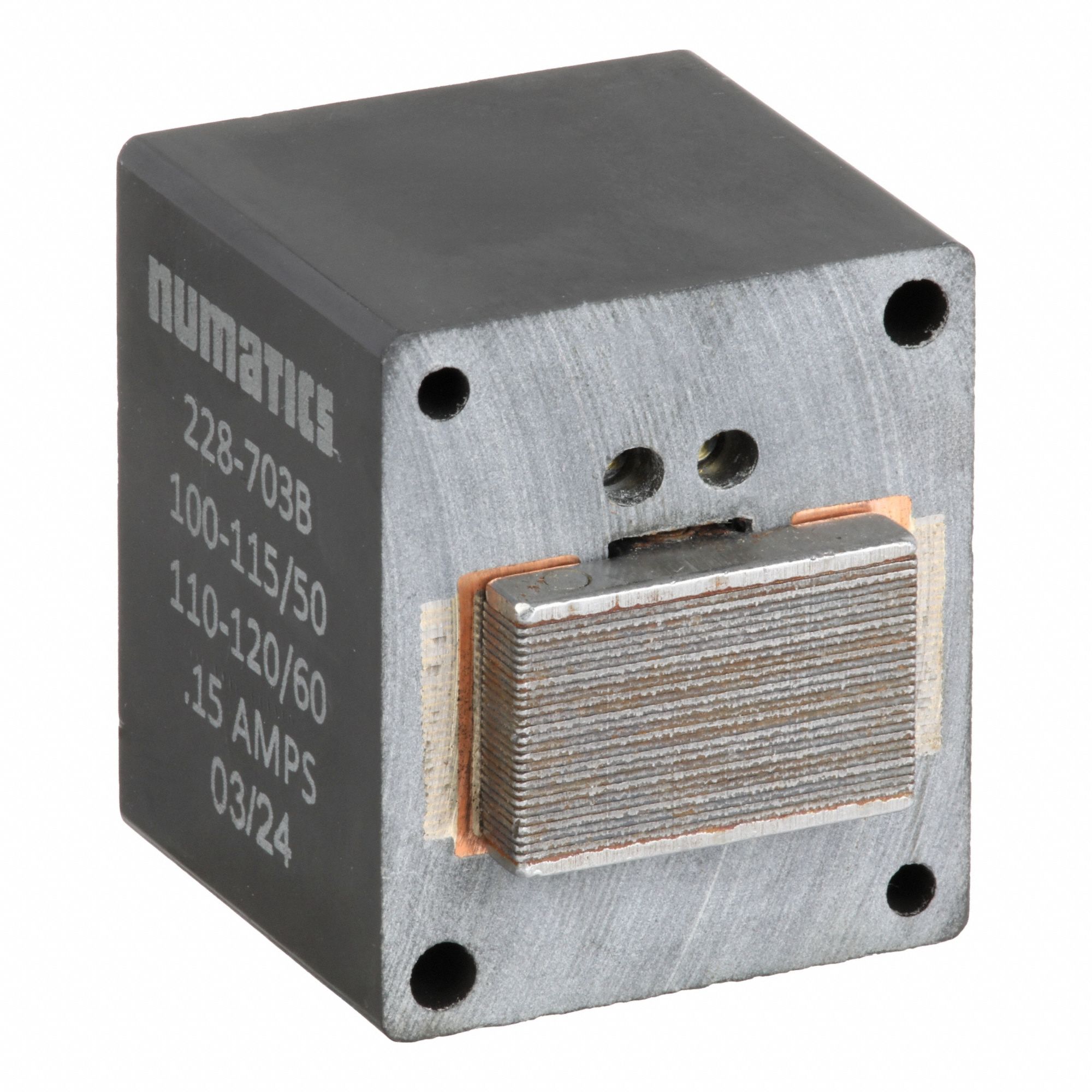 Solenoid Coil: 120V AC, 228-703, Compatible Series Mark 8, Plug-In