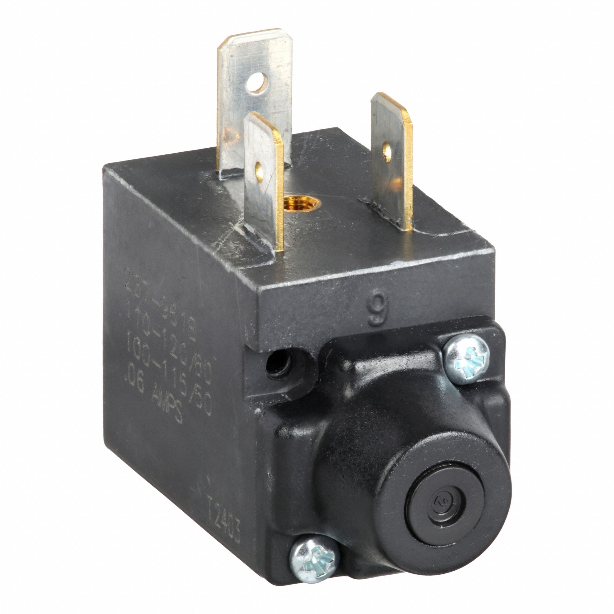 Solenoid Coil: 120V AC, Compatible Series Mark 3/PA 3/SPA 3, Plug-In, 237-961