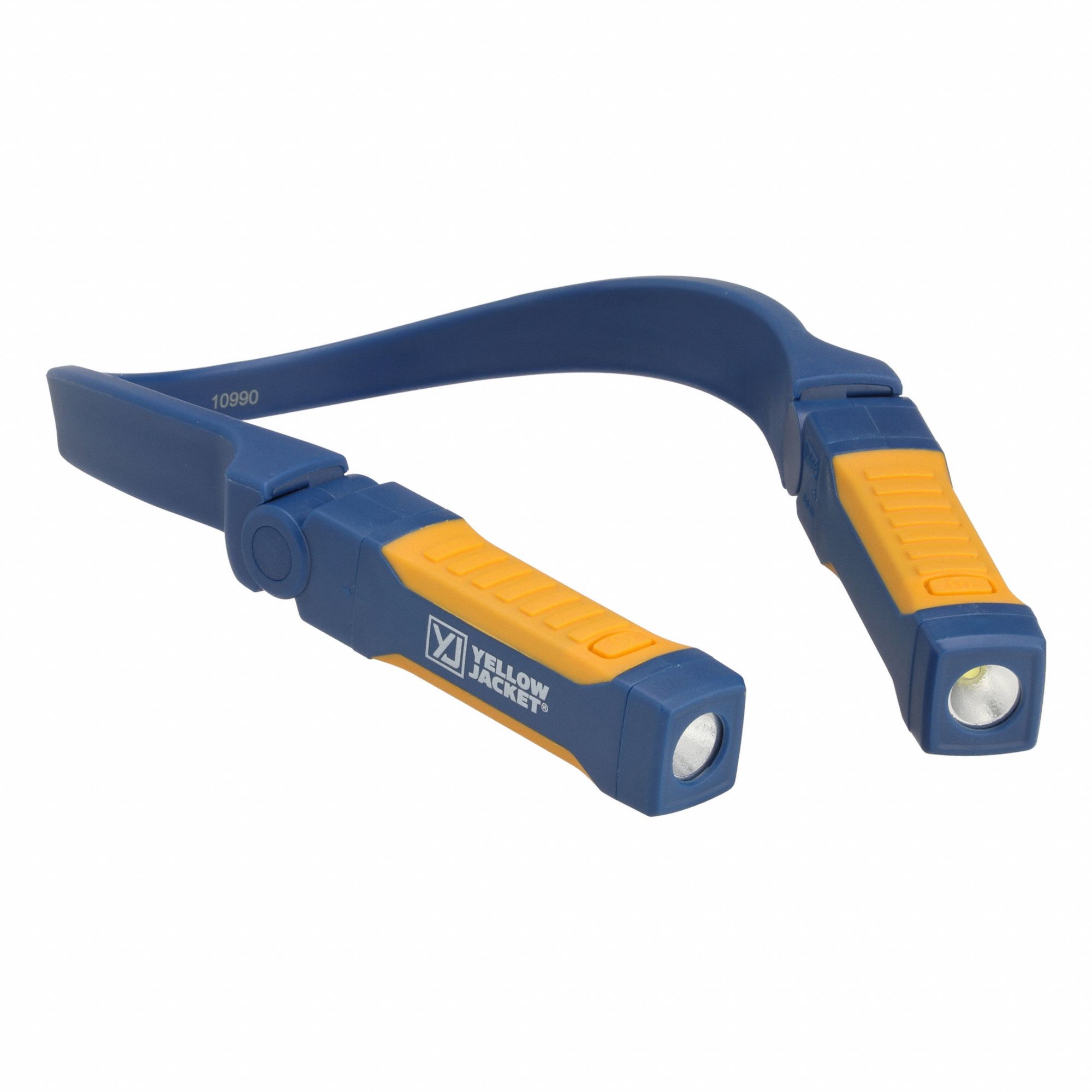 YELLOW JACKET, 200 lm Max. Brightness, 2 Light Outputs, Neck Flashlight ...