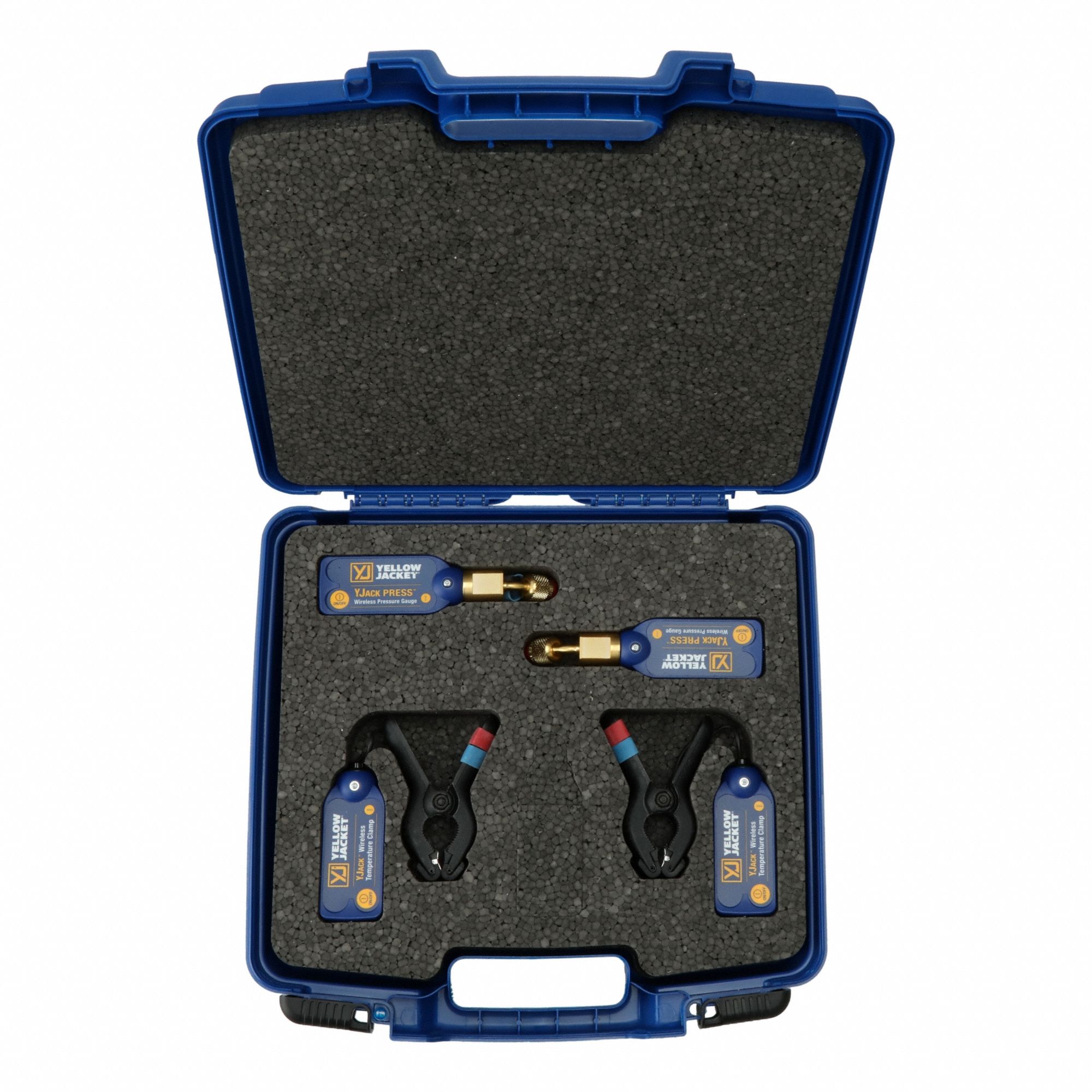 Charging Kit: Pressure/Temp, Pressure/Temp, -40°F to 266°F, -14.7 psi to 725 psi