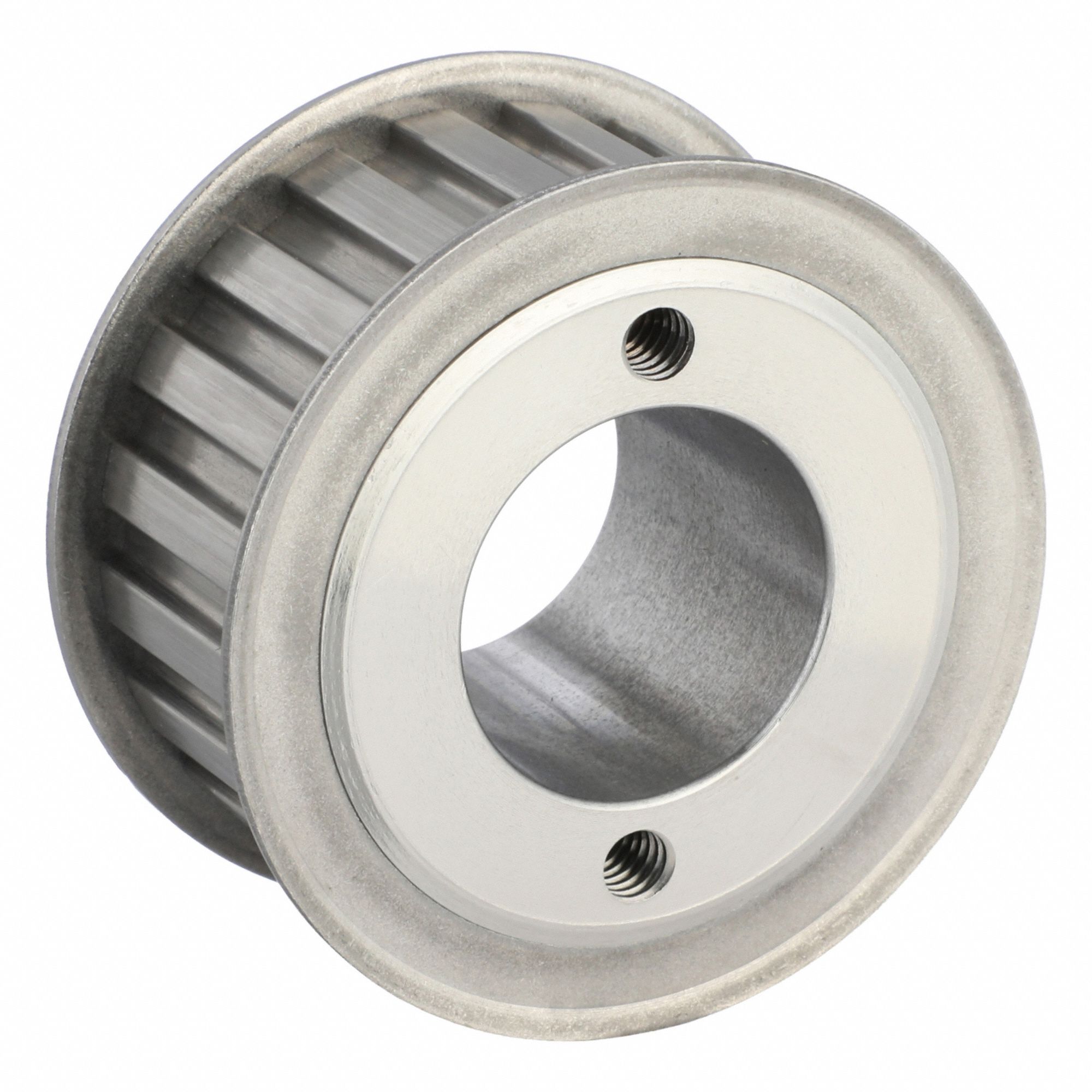 Timing Belt Pulley: Trapezoidal, Bushed, L For Belt Trade Size, For 1 in Belt Wd