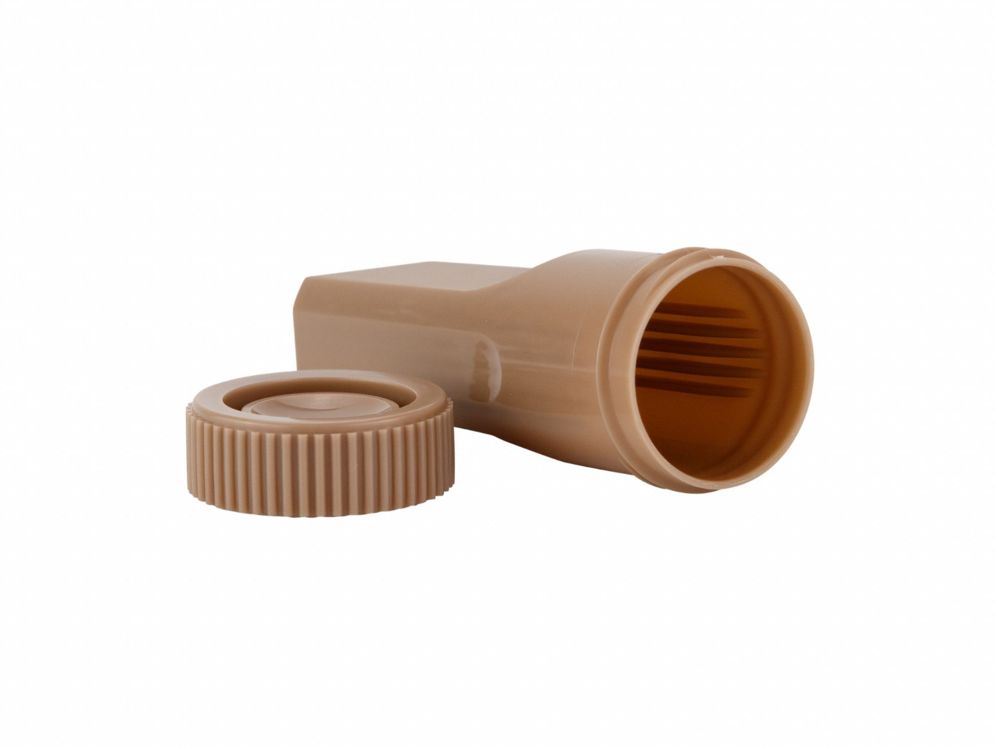 Non-Sterile Coplin Slide Jars: 4 Sample Capacity, 98 mm Ht, 30 mm Wd, HDPE/Polypropylene Copolymer (MPN 2405475M8SE1). Key specifications — Material: Polypropylene Copolymer; Product Type: PAP Jar; Brand: CAPLUGS.