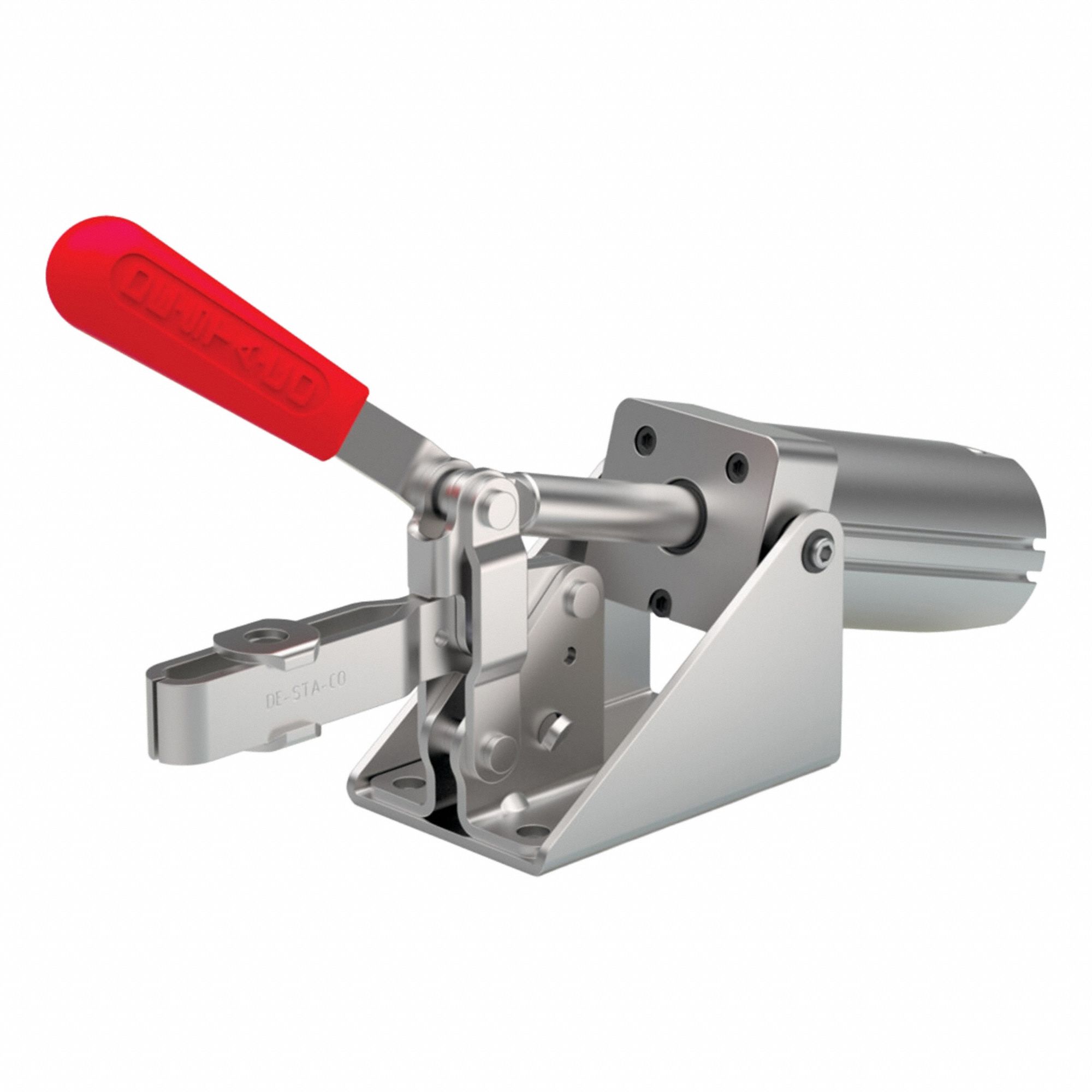 Pneumatic Toggle Clamp: 856 lbf Capacity, 99° Swing