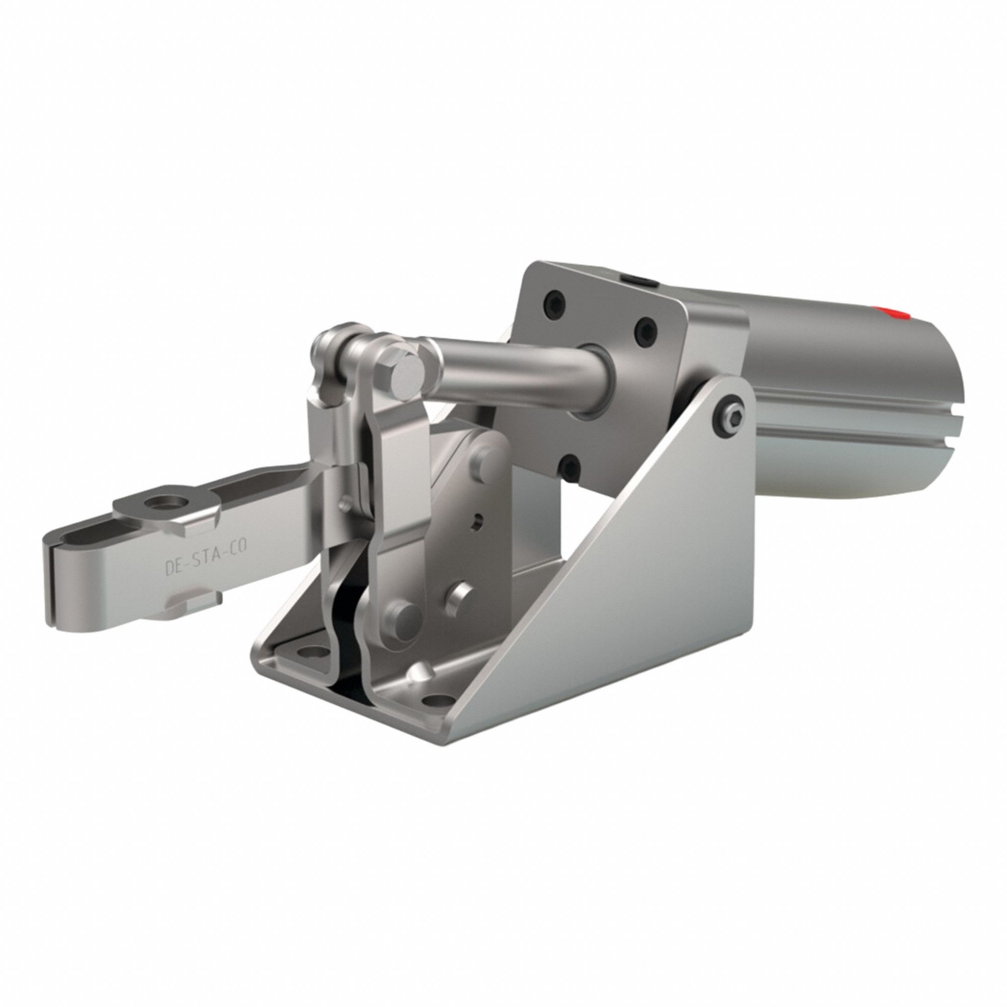 Pneumatic Toggle Clamp: 856 lbf Capacity, 99° Swing