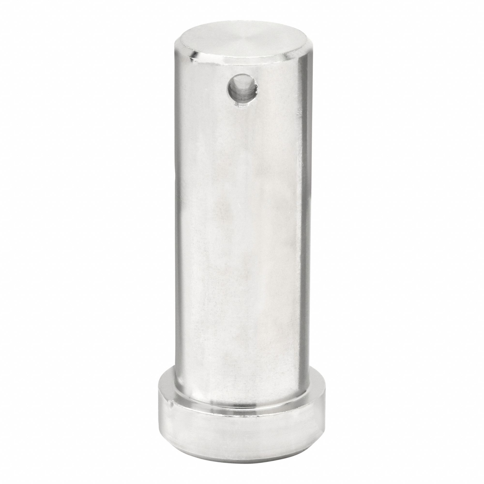 Clevis Pin: Inch, 3/4 in Pin Dia, 2 in Shank Lg, Precision Clevis Pin, Stainless Steel, 316, Plain