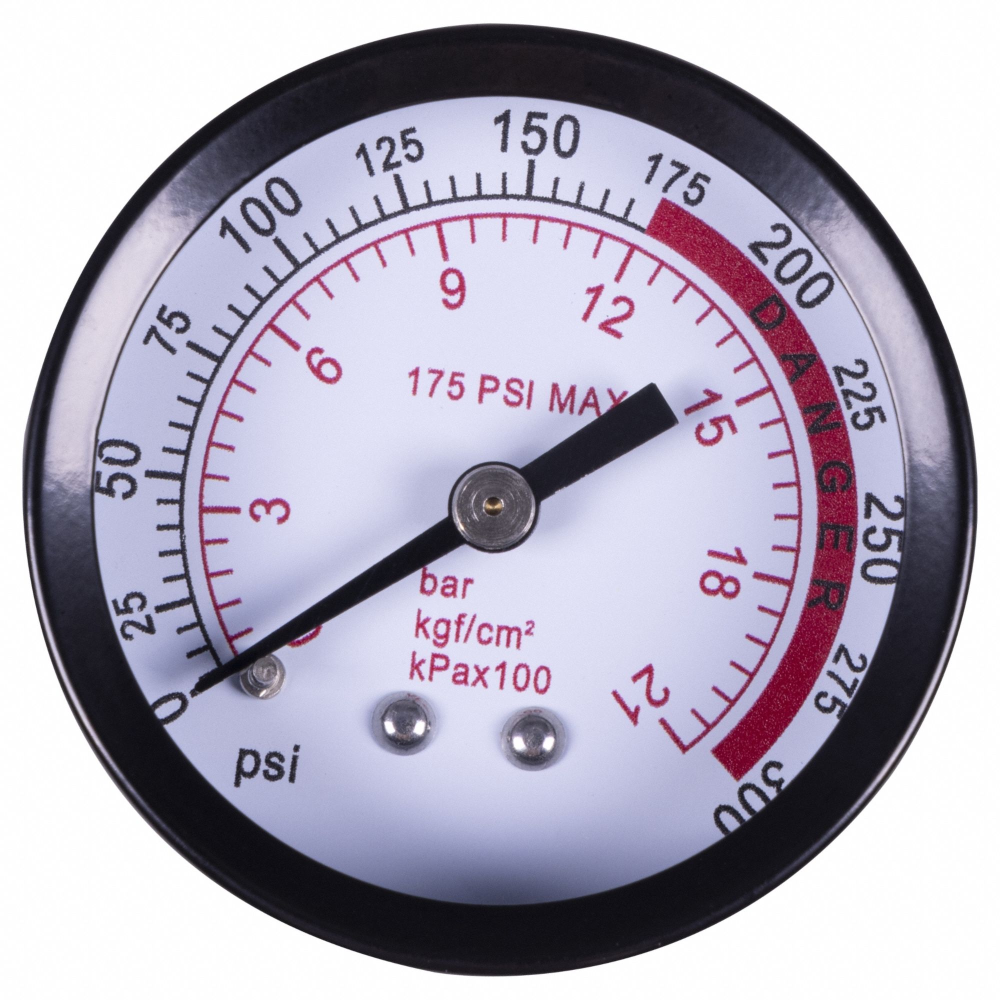 Presure Gauge for 6 Gal, 1.5HP Pancake Air Compressor: F5013701660, 810RA8, 810RA8