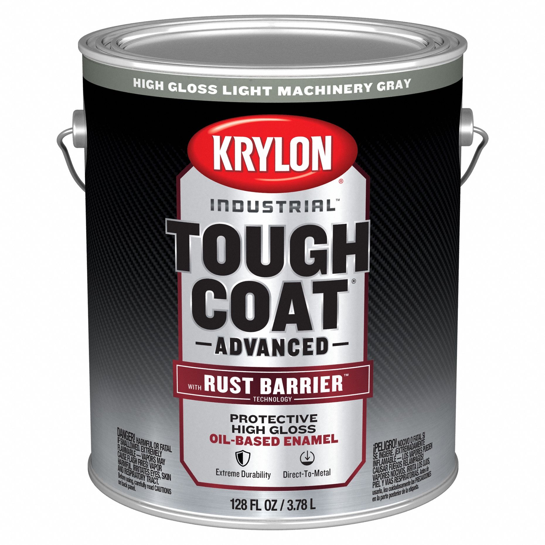 Exterior Protective Coating: Exterior/Interior, Light to Medium Industrial, Solvent, Gray