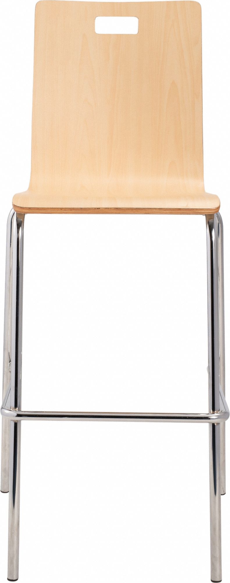 Bar Stool: Natural, Armless Arm, 21 1/2 in Overall Wd, 22 1/4 in Overall Dp