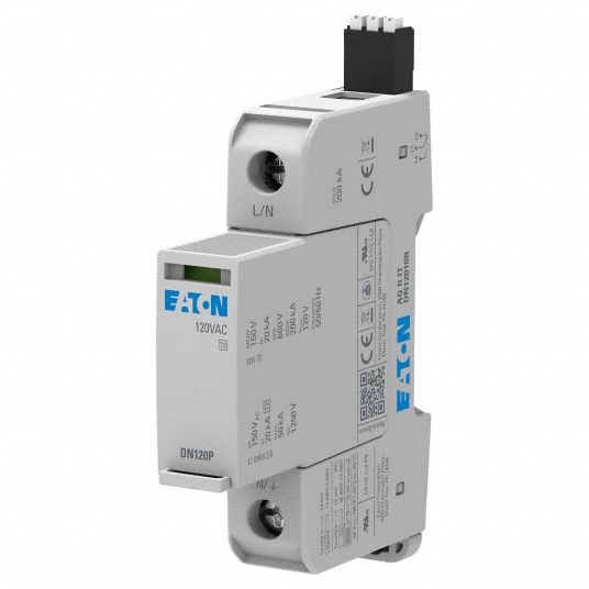 EATON, Single Phase, 120V AC, Surge Protection Device - 810WM2 ...