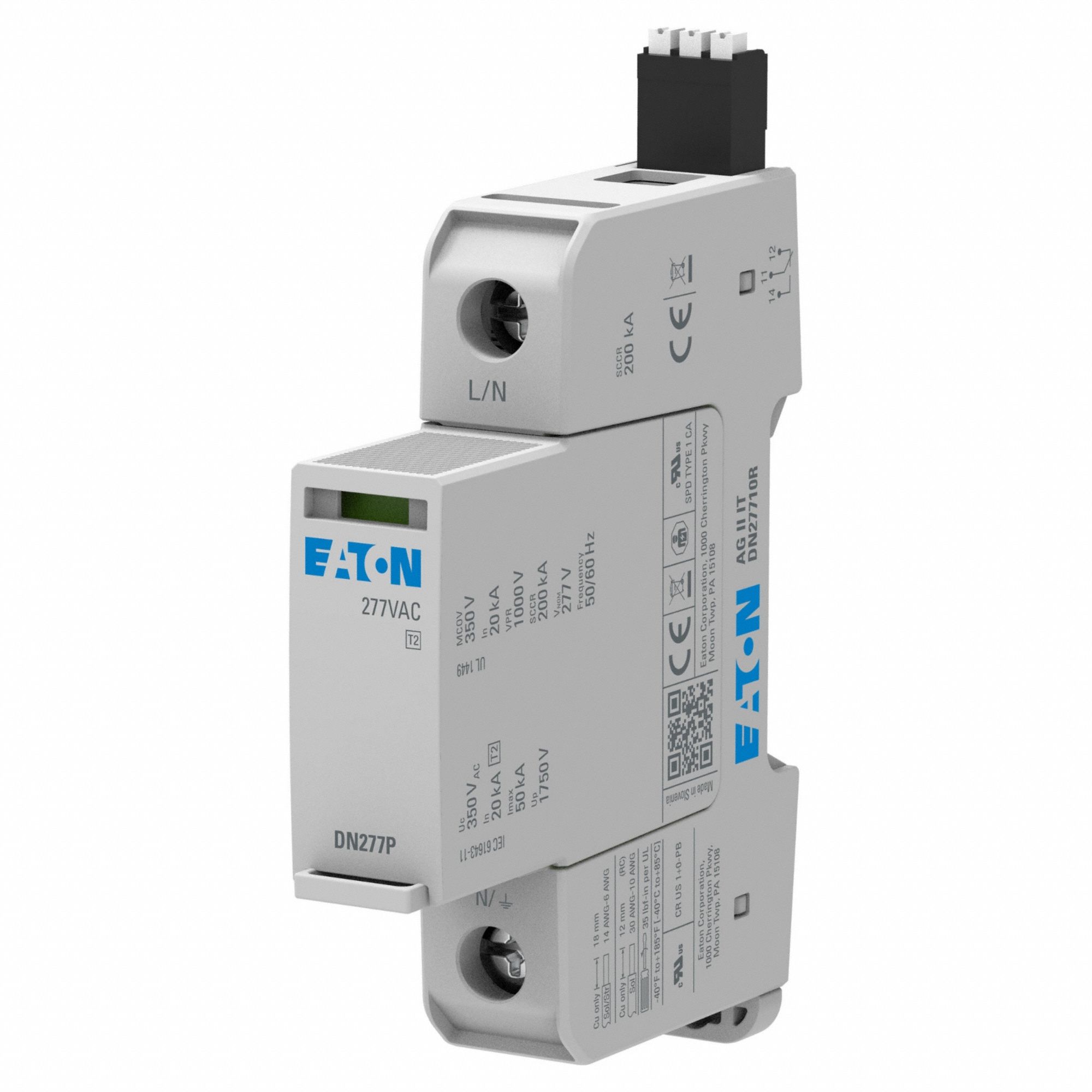 EATON, Single Phase, 277V AC, Surge Protection Device - 810WM4