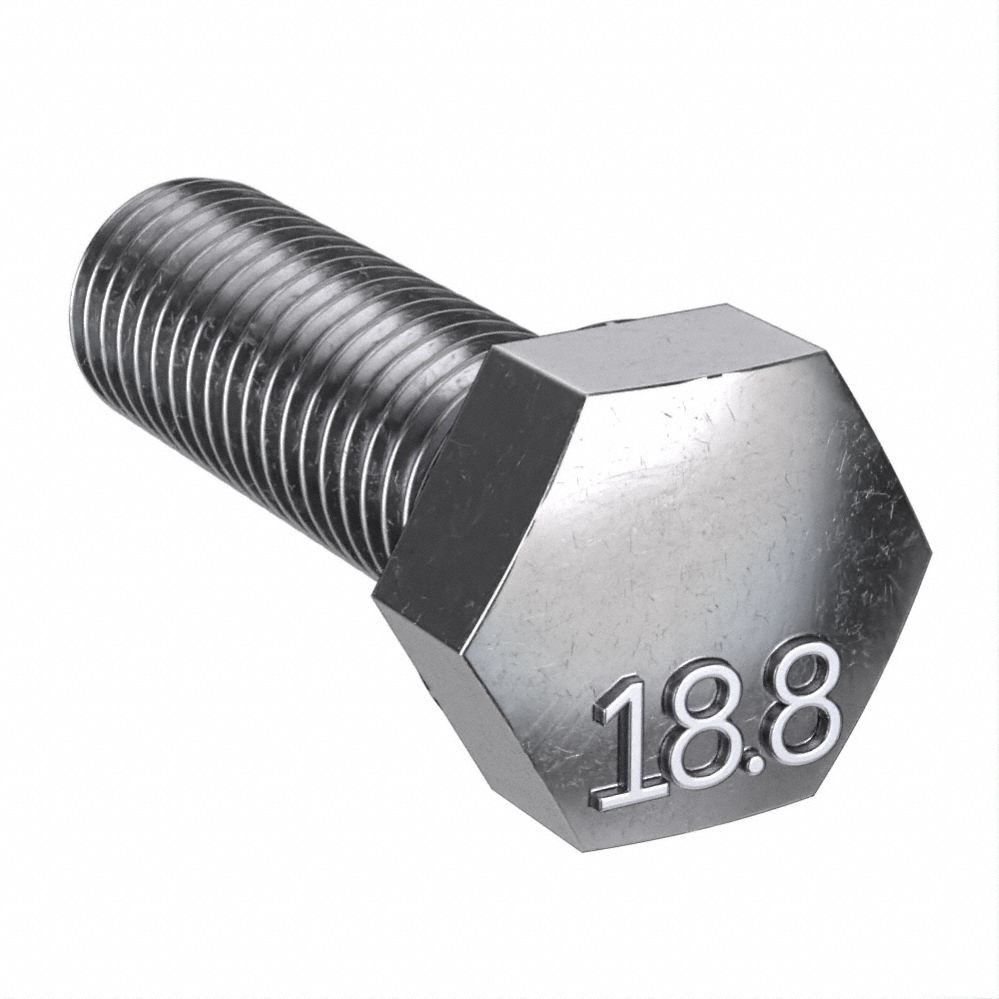 Stainless Steel, 18-8, Hex Head Cap Screw - 811GZ6|1-H-100C-150