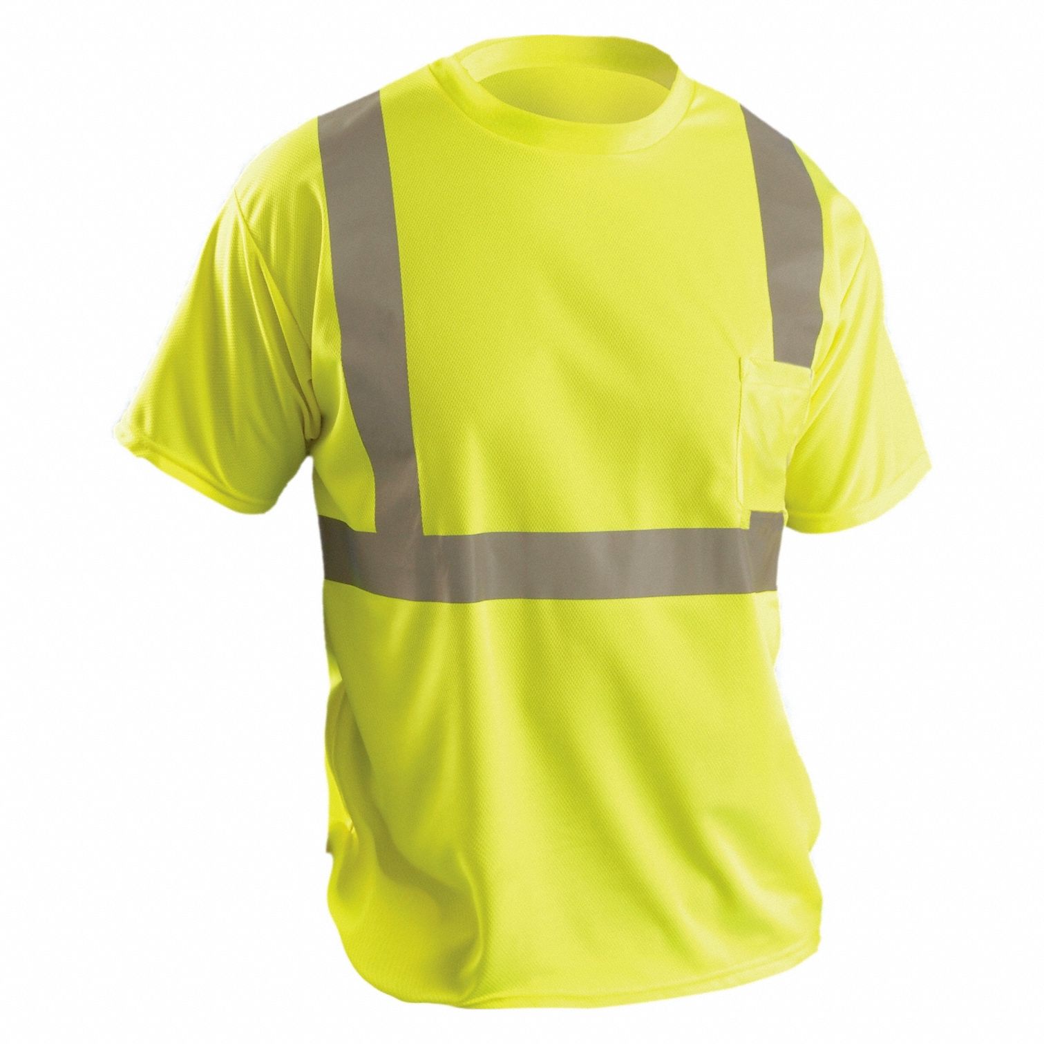 Safety Shirt Polyester Unisex 3XL Yellow