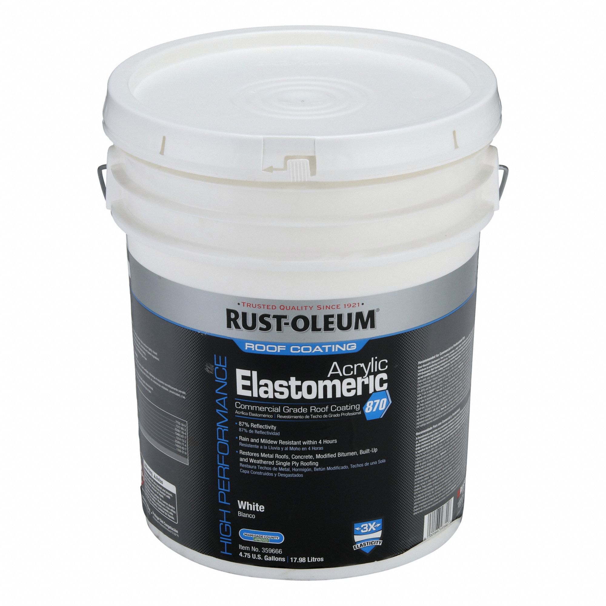 Roof Coating: Silicone Roof Coatings, Water-Based Acrylic, Reflective, White, Coating