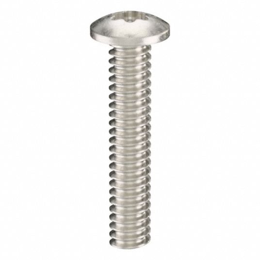 #10-24 Thread Size, 1 in Lg, Machine Screw - 811WL6|ZBM233-286 - Grainger
