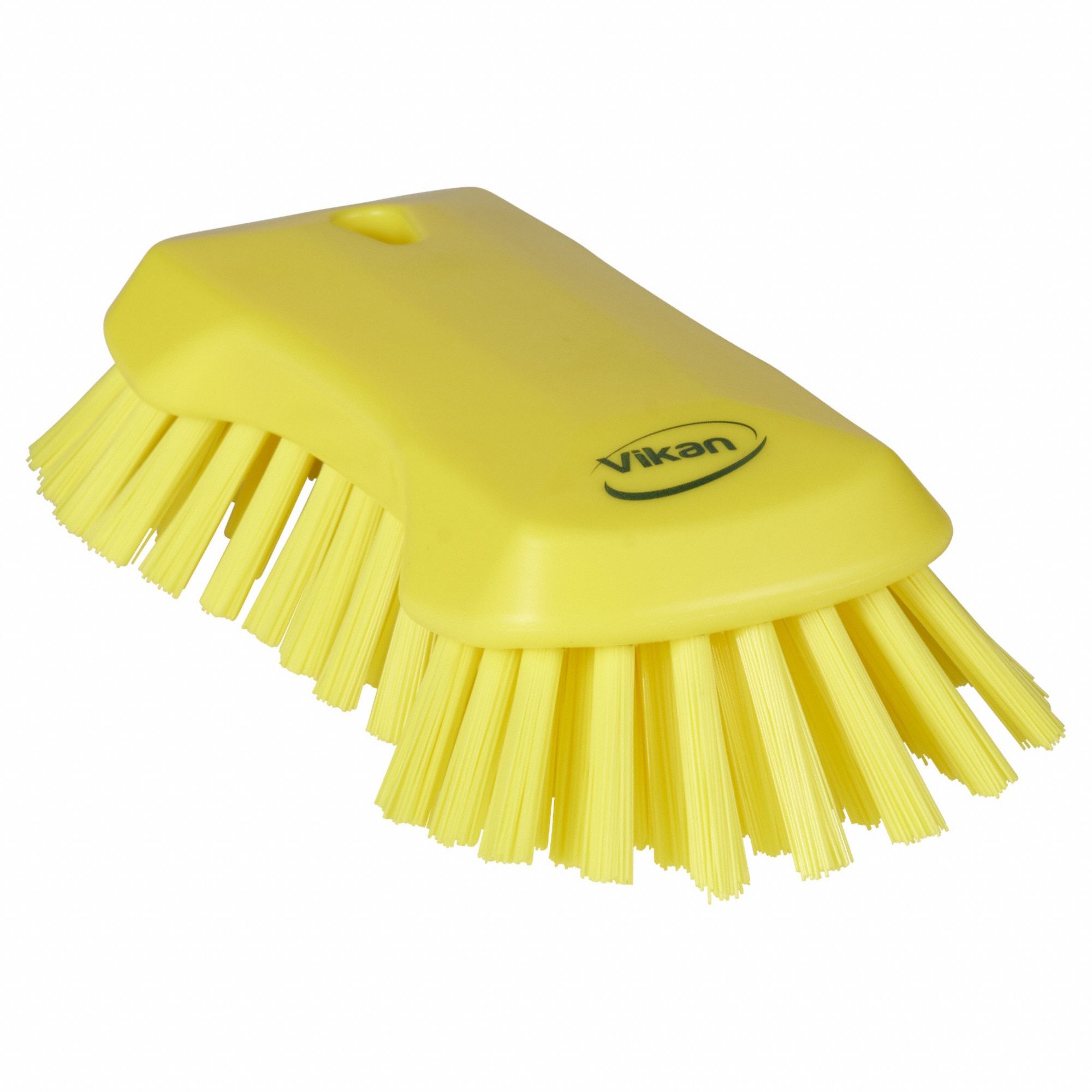 Vikan 3890 Hand Scrub Brush - Stiff - Yellow