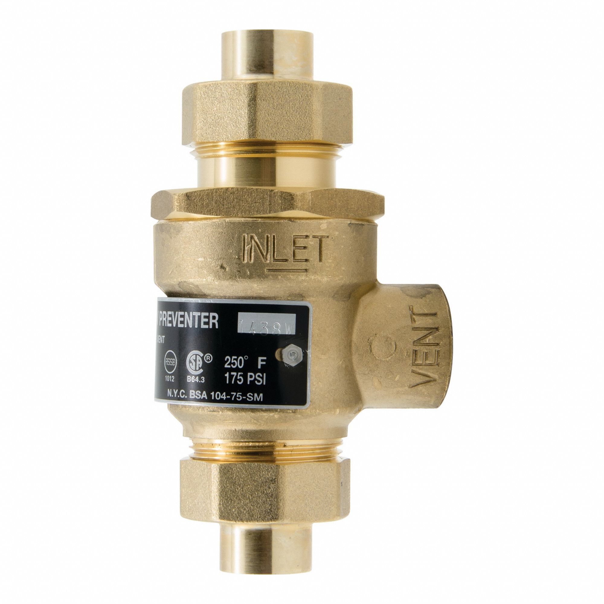 Backflow Preventer: Pipe