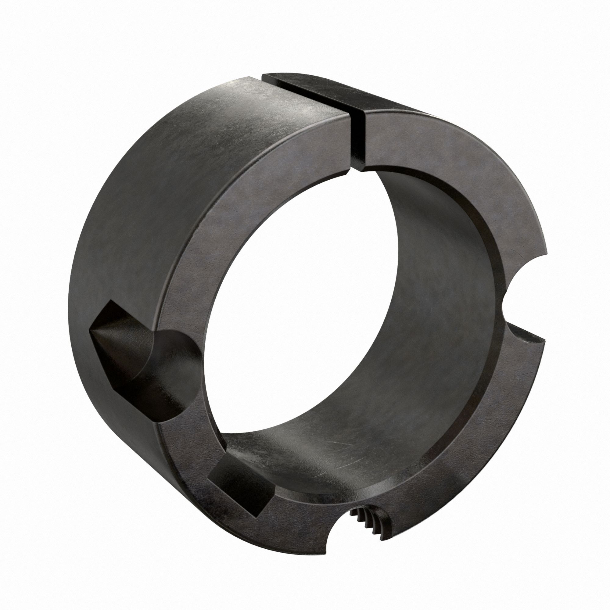 Taper Lock Bushing: 1610, 1 5/8 in Bore Dia, 1 in Overall Lg, 2.25 in Overall Dia