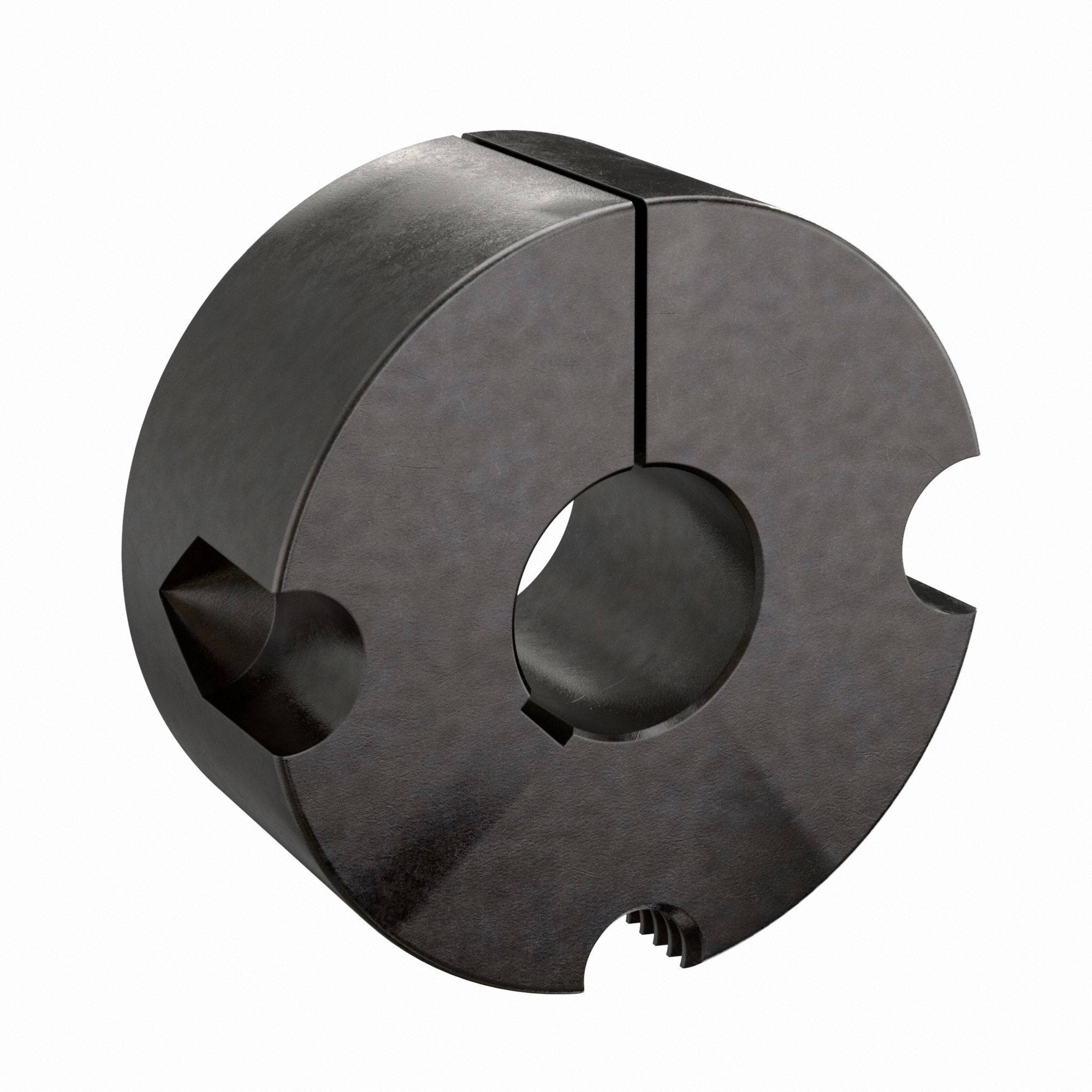 Taper Lock Bushing: 1610, 3/4 in Bore Dia, 1 in Overall Lg, 2.25 in Overall Dia, 8°