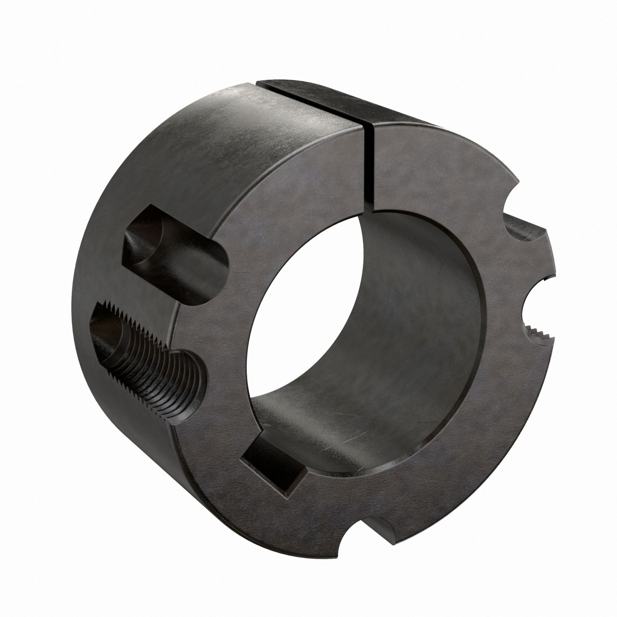 Taper Lock Bushing: 2517, 2 in Bore Dia, 1.75 in Overall Lg, 3.375 in Overall Dia