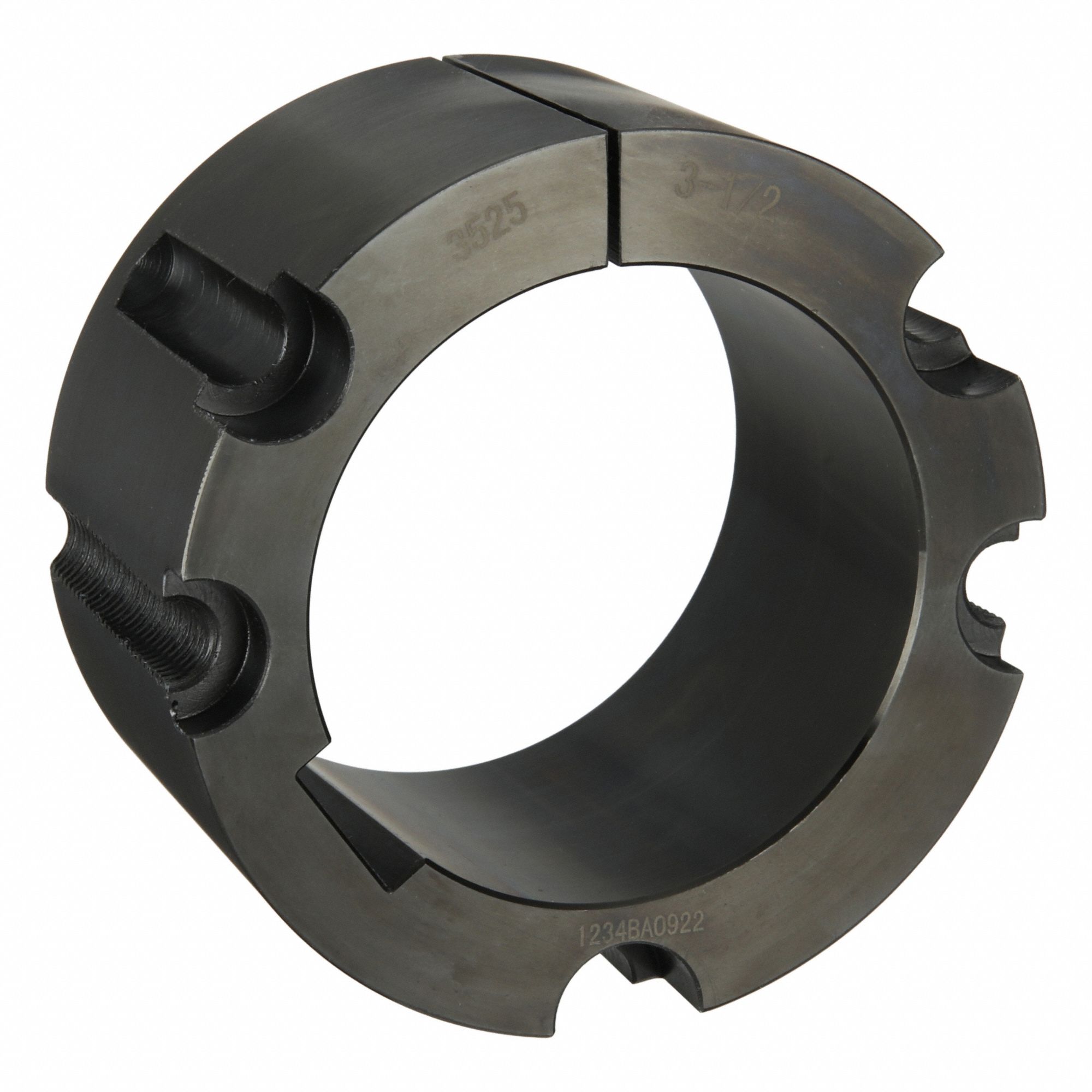 Taper Lock Bushing: 3525, 3 1/2 in Bore Dia, 2.5 in Overall Lg, 5 in Overall Dia, 8°