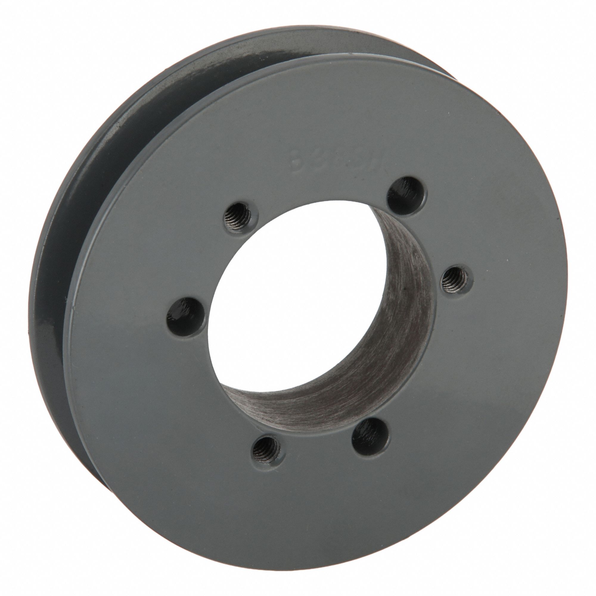 V-Belt Pulley: B38, 1 Groove, 4.15 in OD, Bushed Bore, SH, Quick Detachable