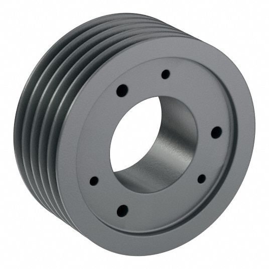 3V560, 5 Groove, V-Belt Pulley - 813GF7|53V560SK - Grainger
