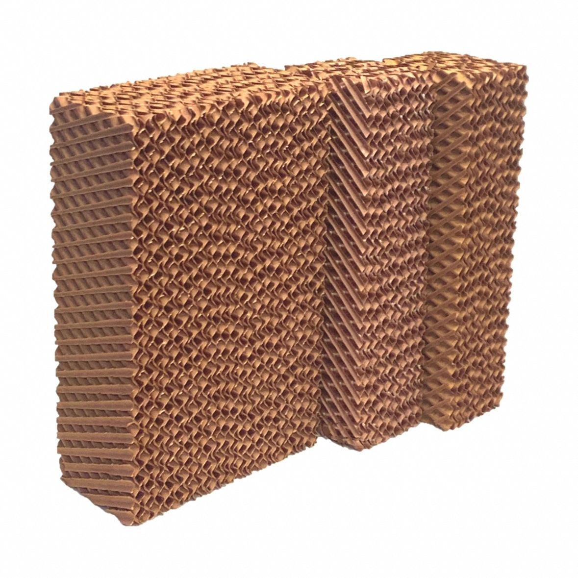 Evaporative Cooler Media: Kraft Paper, Portacool, 22 in x 26 in x 6 in, 3 PK