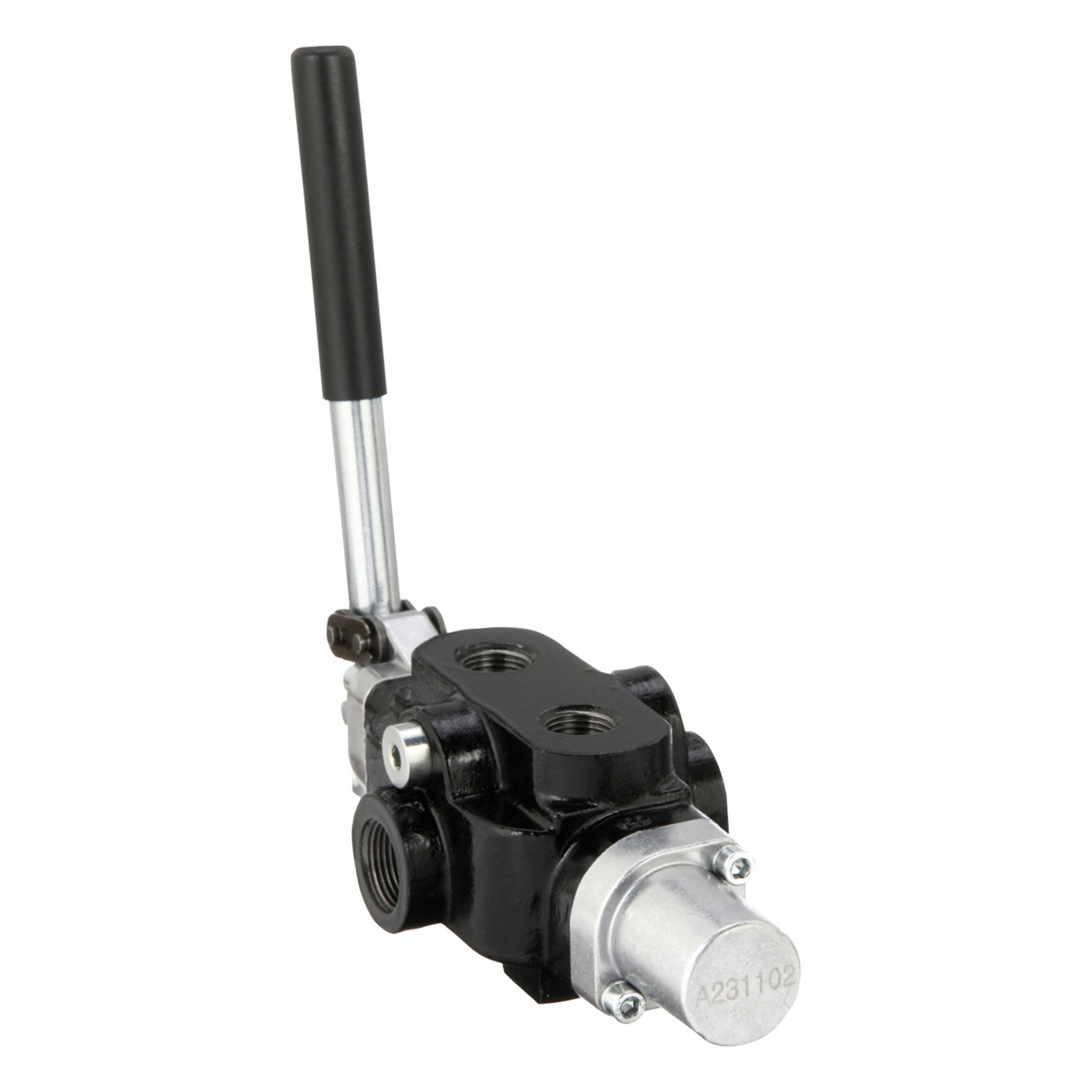 Hydraulic Directional Valve: Four-Way / Three Positions, Open Center, 1 Spools, NPT