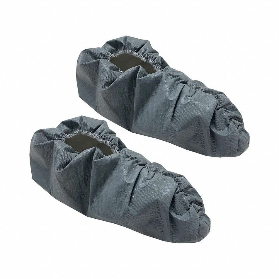 SHOE COVERS,GRAY,S,PK50