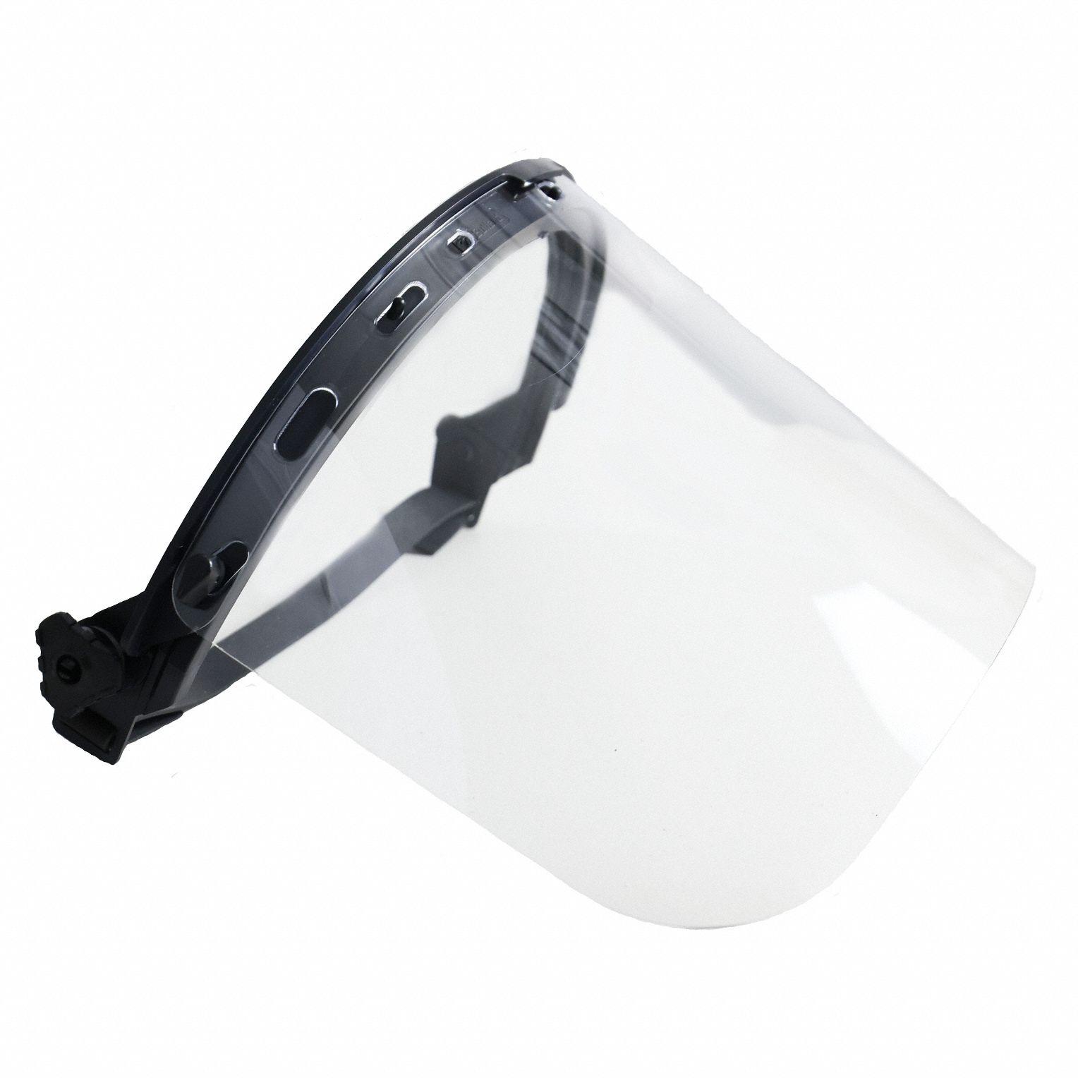 Face Shield: Uncoated, Dielectric, Neoprene, Clear, Acetate Visor Material, Dielectric
