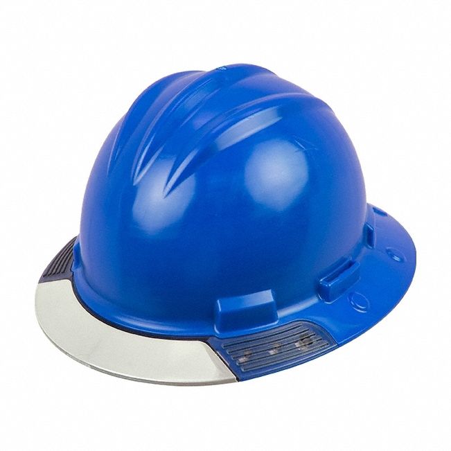 Full Brim Hard Hat,6 1/2 to 8 Fits Hat Grainger