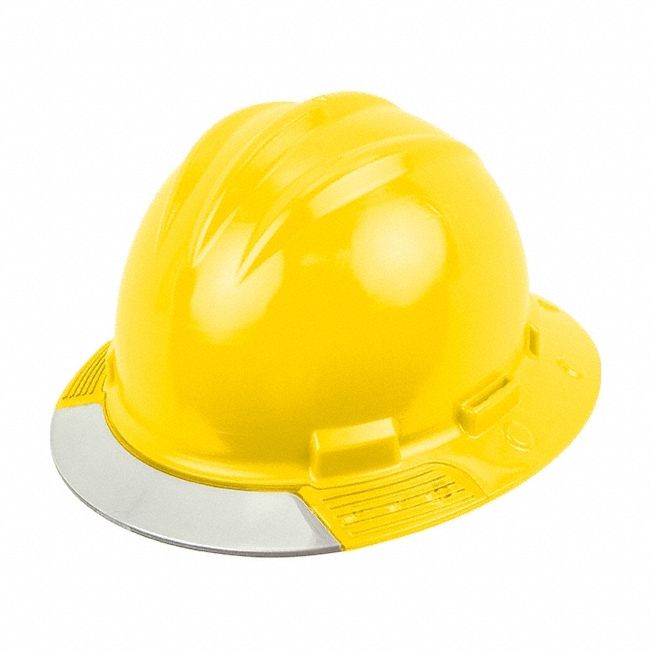 Full Brim Hard Hat,6 1/2 to 8 Fits Hat Grainger