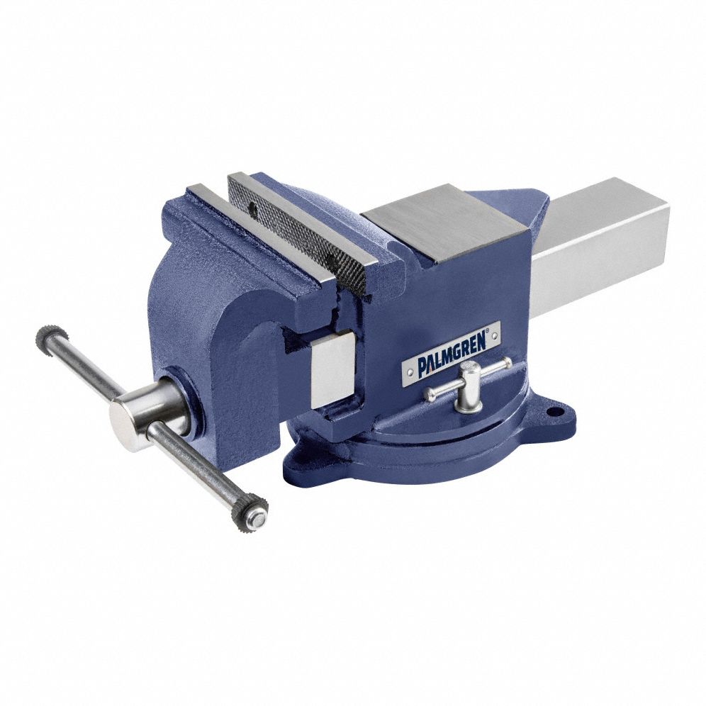 BENCH VISE,20 IN L,8 1/4 IN H