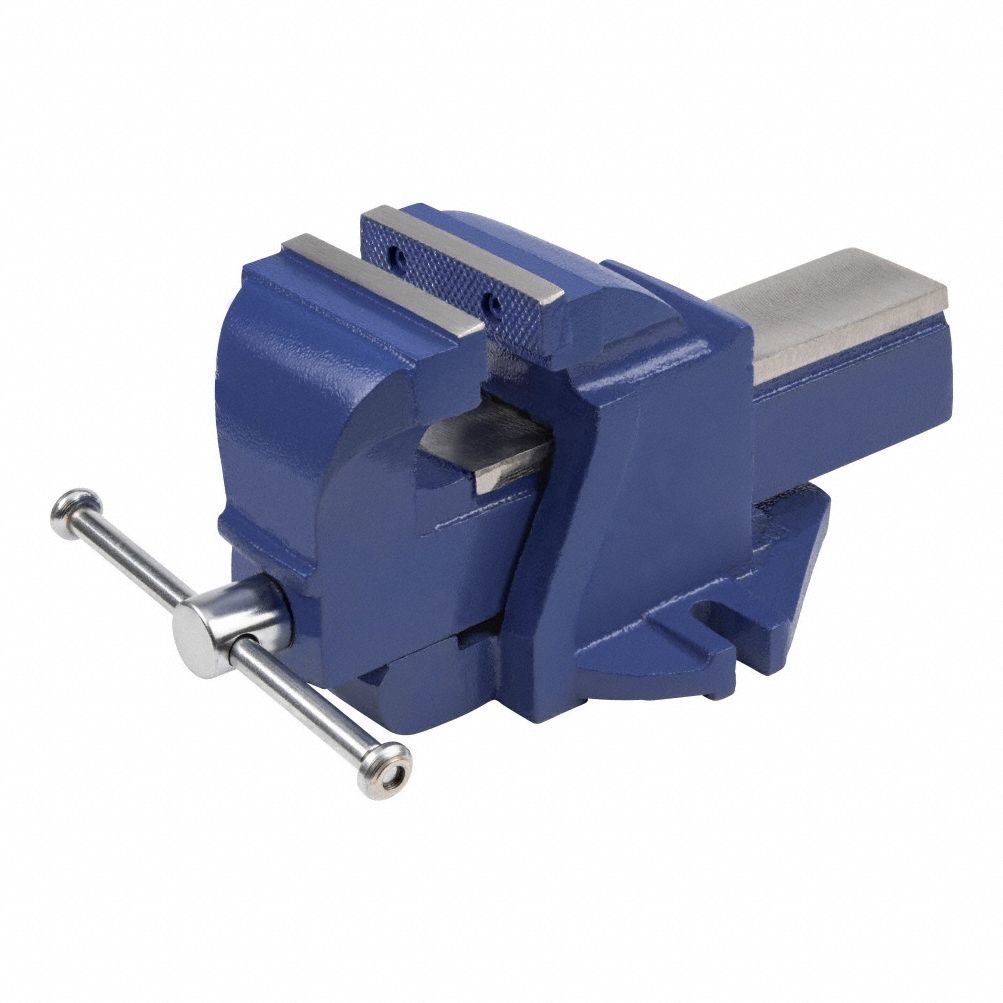 BENCH VISE,19 IN L,9 3/4 IN H