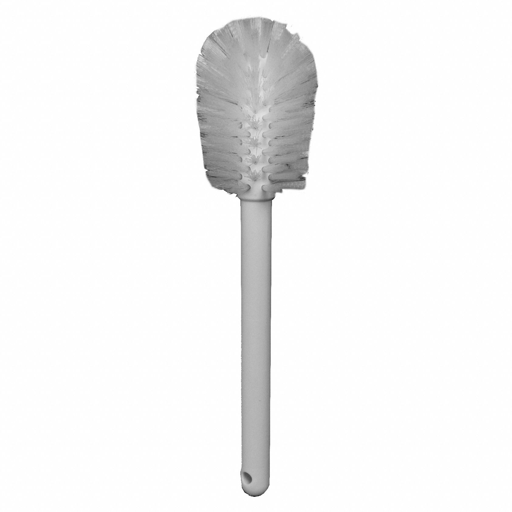 Bottle Brush White Medium PET 11 3/4 L