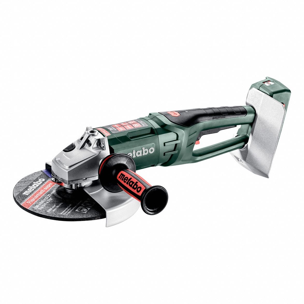 Angle Grinder: 9 in Wheel Dia, Brushless Motor, 18V DC, Std Head, Barrel Grip Grip, LXT®
