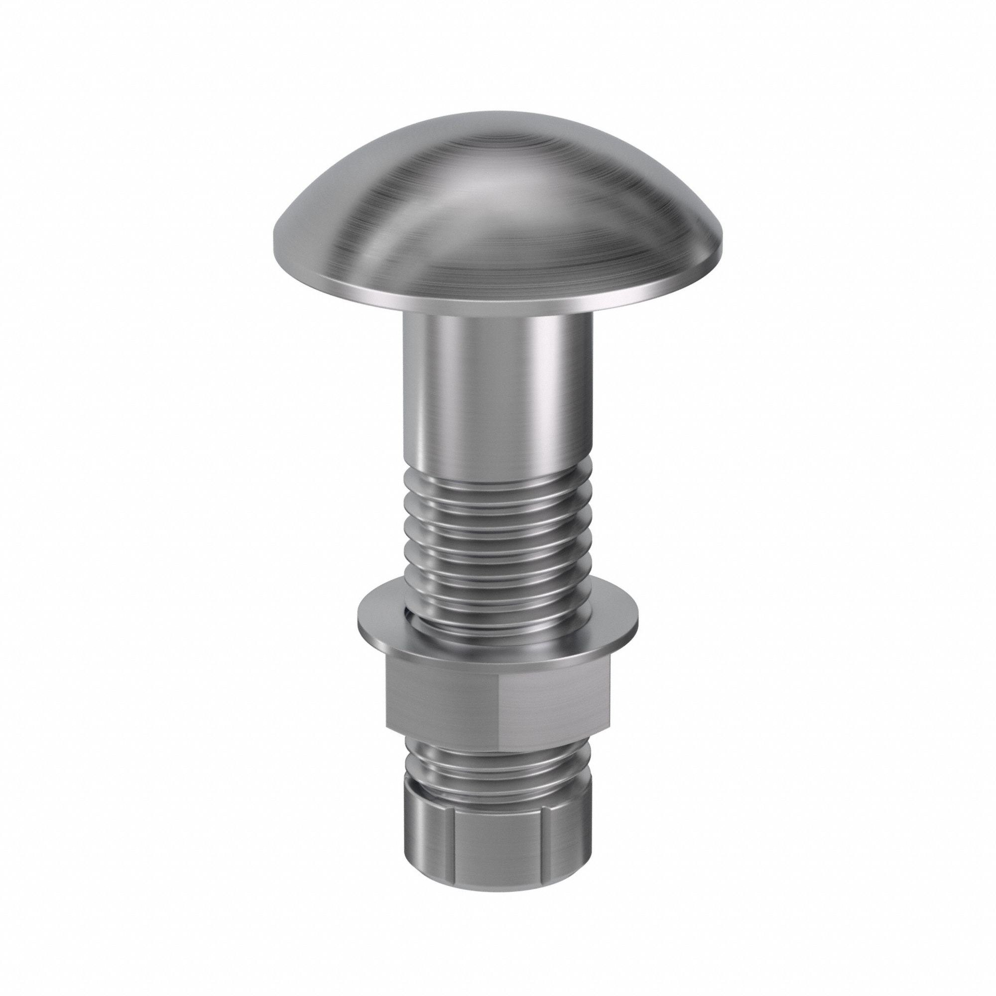 Structural Bolt: Steel, Grade 1, Plain, 1"-8 Thread Size, 2 3/4 in lg, 5/16 in Grip Size, 130 PK