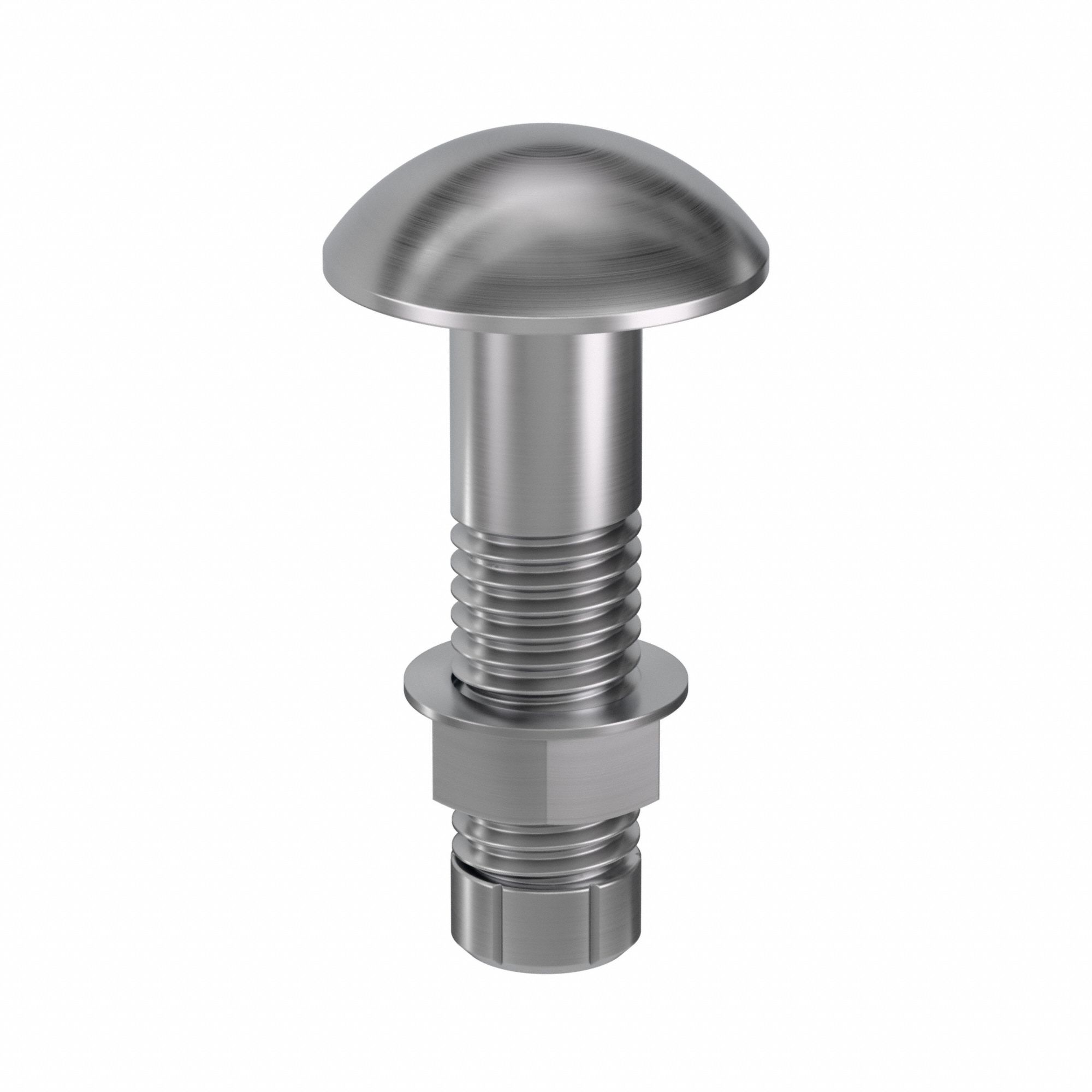 Structural Bolt: Steel, Grade 1, Plain, 3/4"-10 Thread Size, 2 1/4 in lg, 9/32 in Grip Size, 270 PK