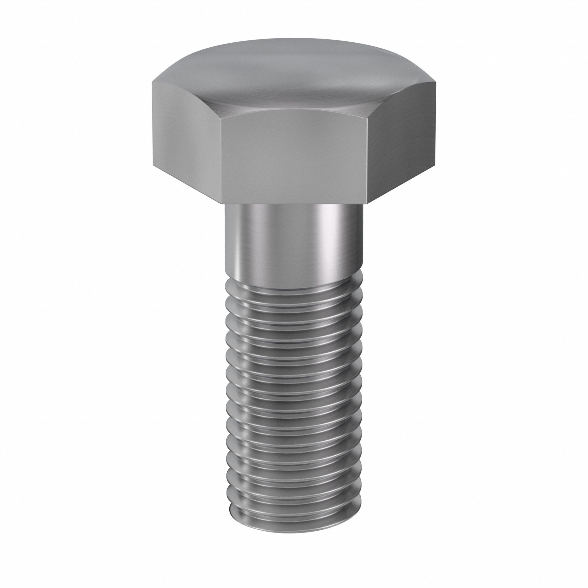 Structural Bolt: Steel, Grade 1, Plain, 1 1/8"-7 Thread Size, 2 3/4 in lg, Made in USA*, 170 PK