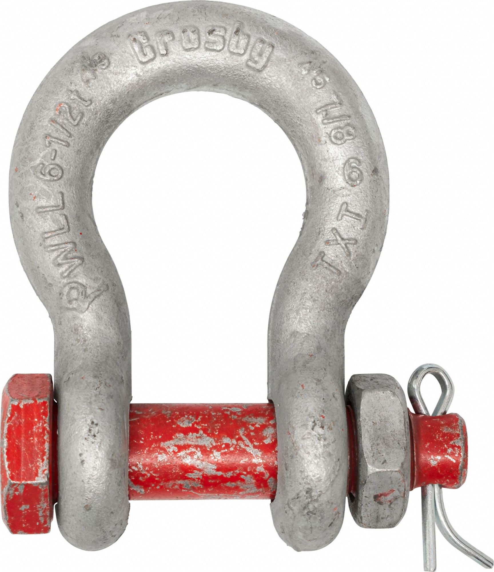 CROSBY, Anchor Shackle, 19,000 lb Working Load Limit, Anchor Shackle