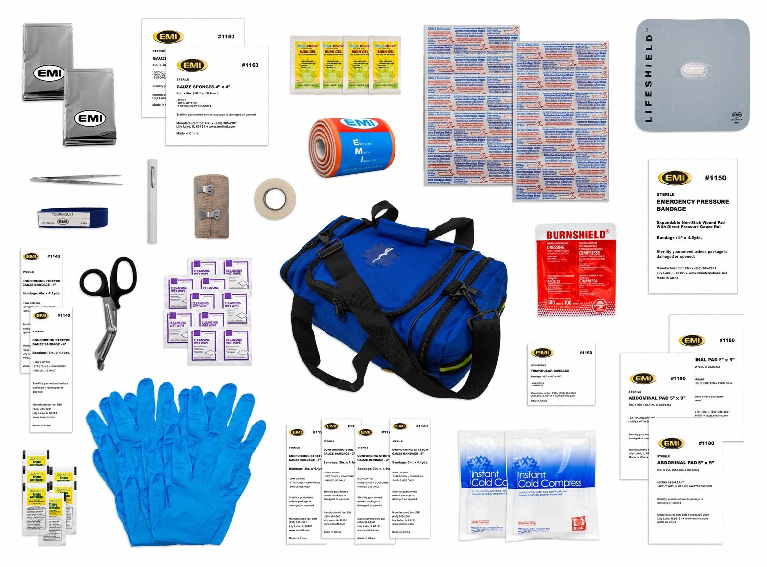 Pro Response(TM) Basic Care Kit (Navy)