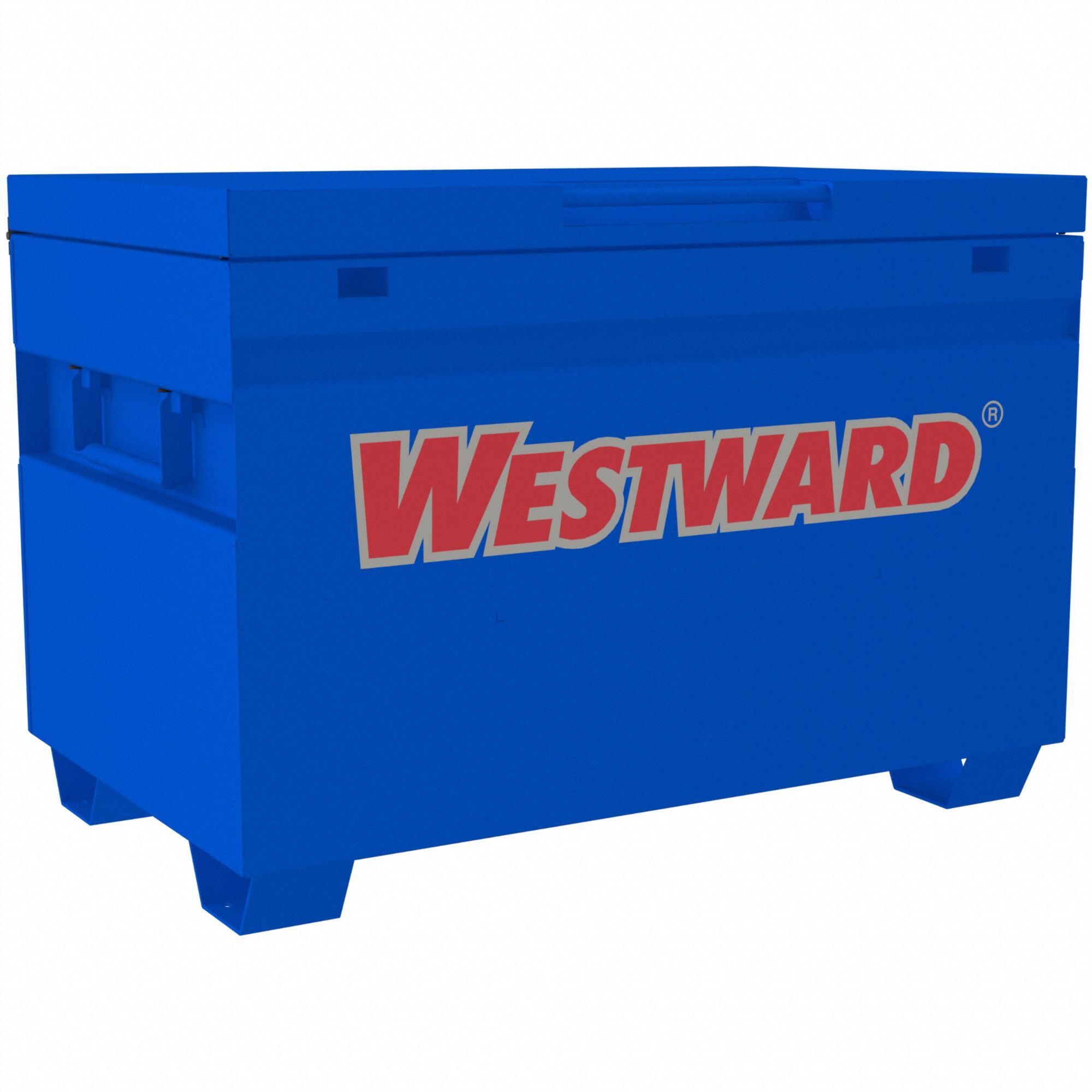 JOBSITE BOX,14 GAL,POWDER COATED,BLUE