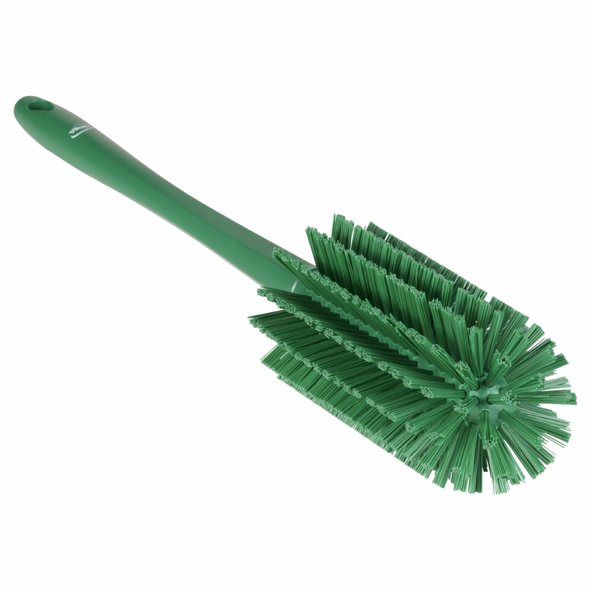 BOTTLE BRUSH,GREEN,16-7/8 IN L,MEDIUM