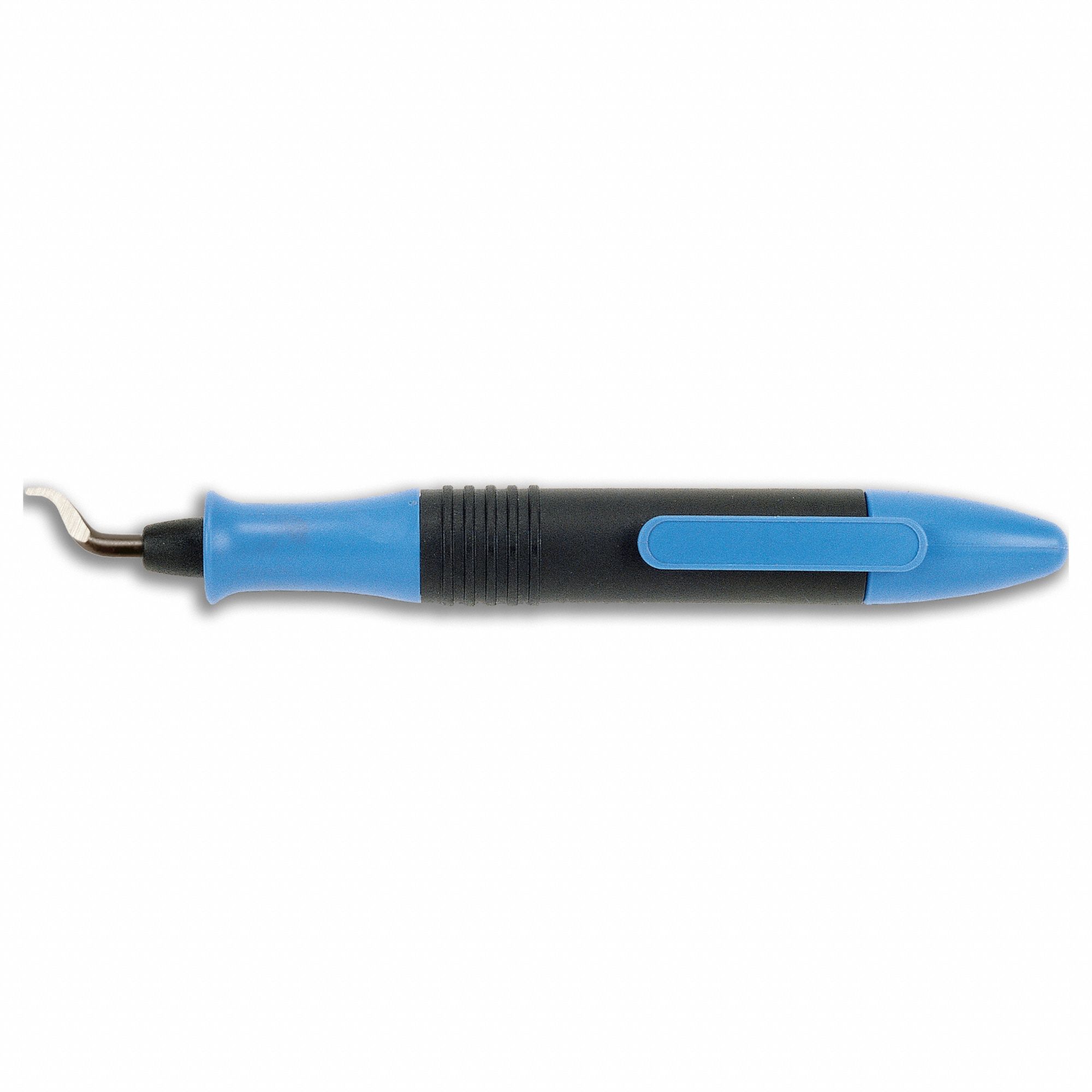 Deburring Tool Set: E111 Blade, Glo-Burr Handle, Blue