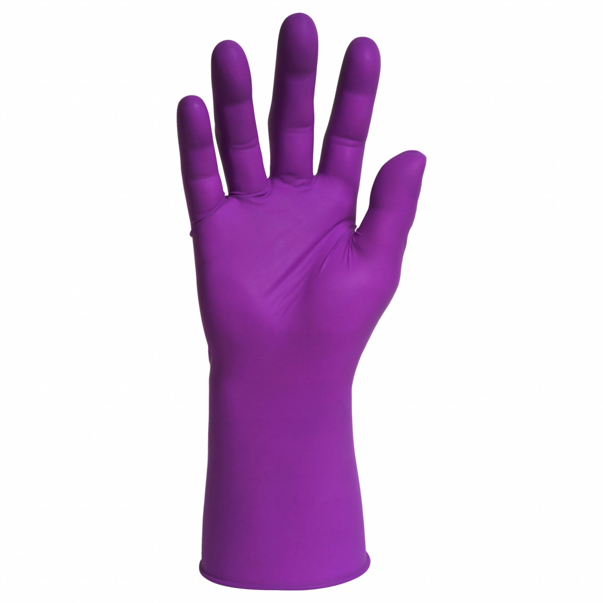 KIMTECH Disposable Gloves: Food-Grade, XS, 8 mil, Nitrile, Grain,  Fingertips, 0.65 AQL, Magenta