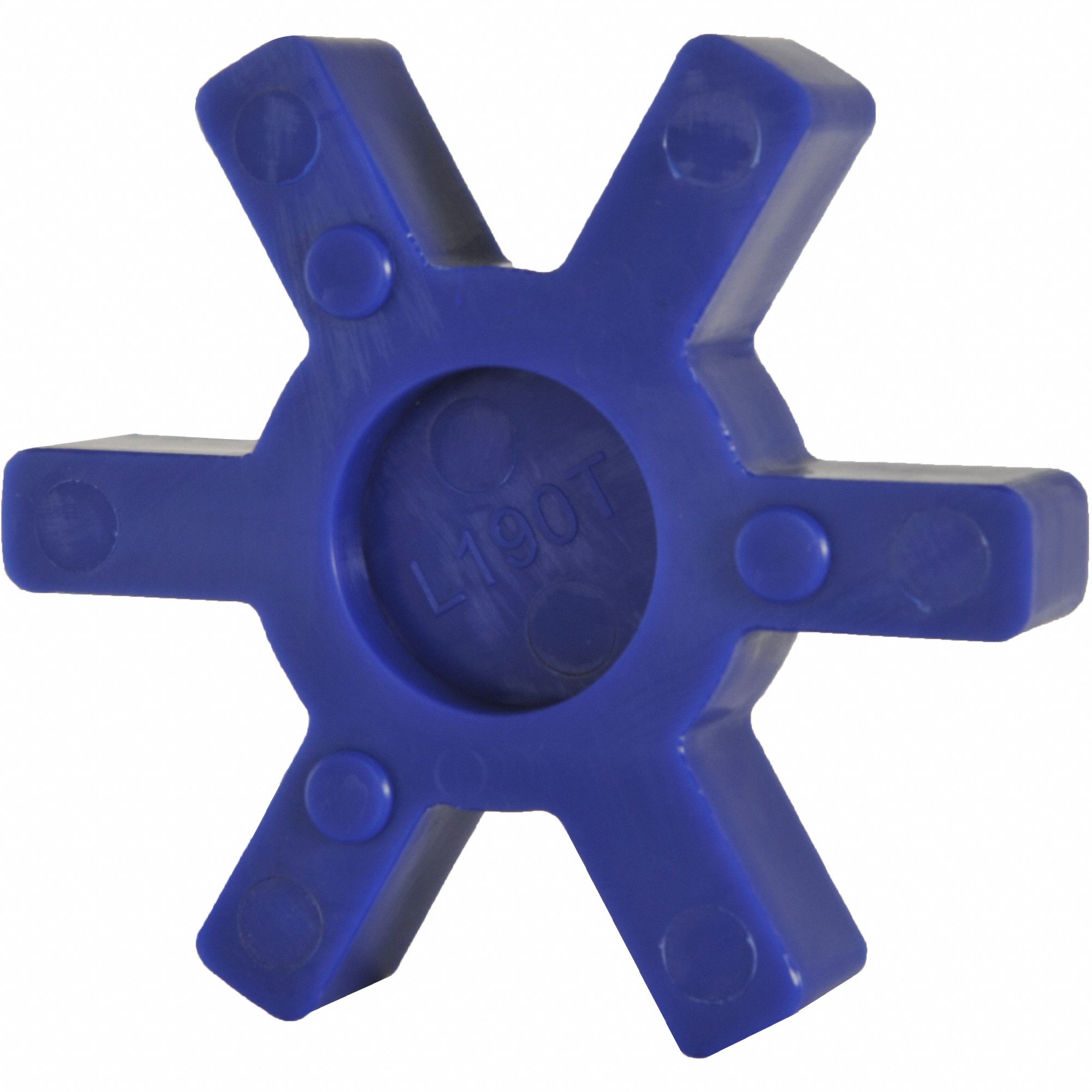 Jaw Coupling Insert: L190 Coupling Size, 4 15/32 in Outside Dia, Inch, 5, 000 RPM Max Speed