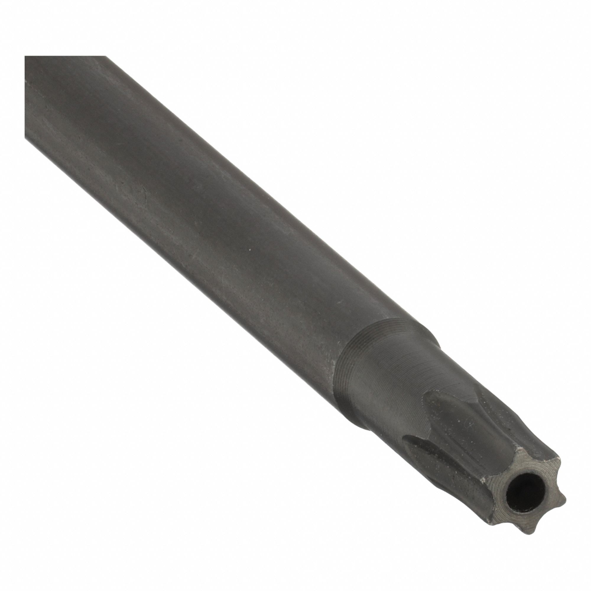 Screwdriver: TORX® Tamperproof, Alloy Steel, T20H Tip Size, 6 in Shank Lg, 10 in Overall Lg