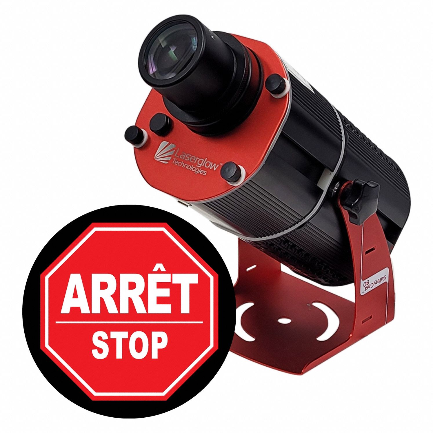 Fixed Image Projector: Projector, Lens and Image Template, Arrêt / Stop, 80 W