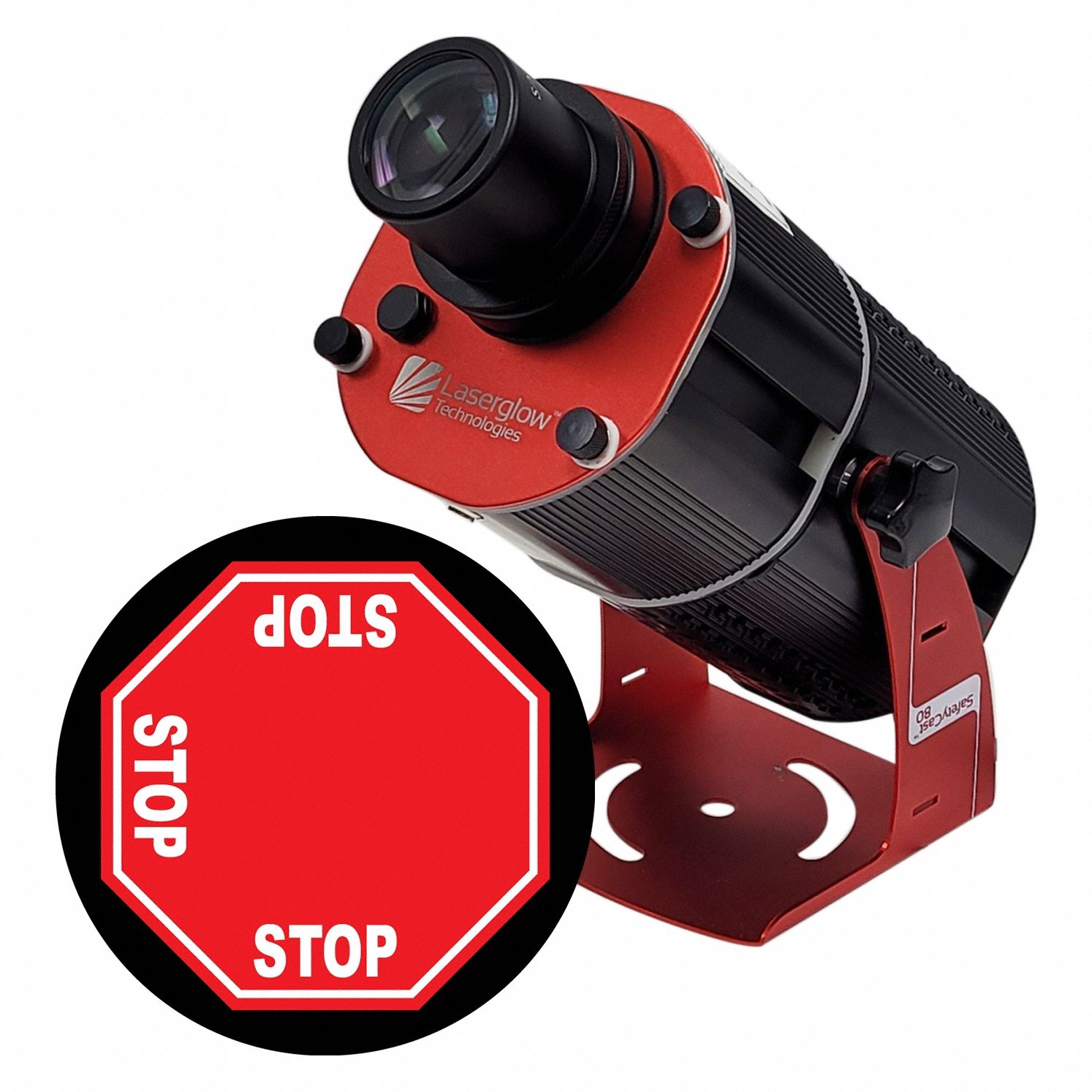 Fixed Image Projector: Projector, Lens and Image Template, 3 Way Stop, 80 W