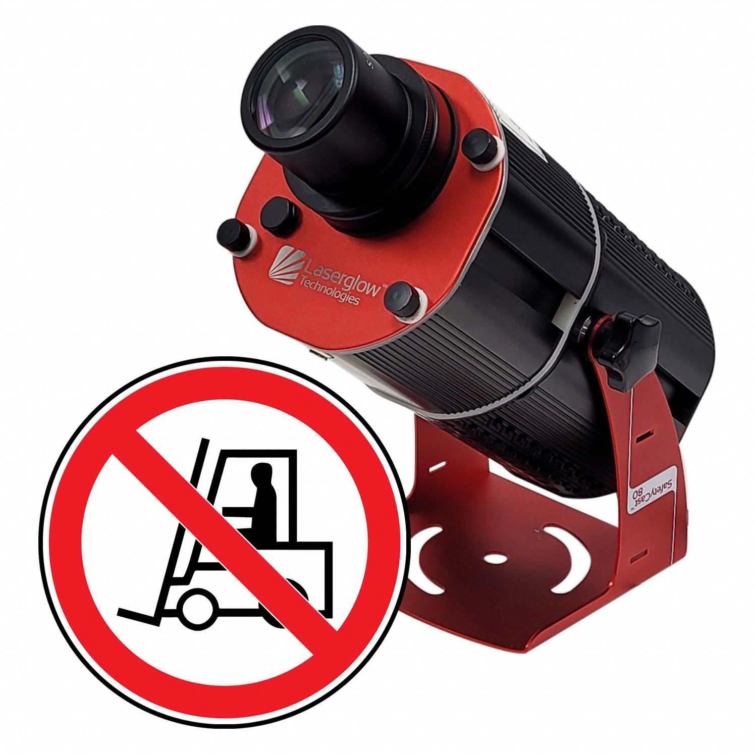 Fixed Image Projector: Projector, Lens and Image Template, No Forklift, 80 W